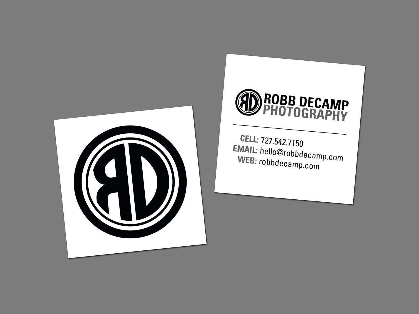 Robb DeCamp Photography Branding