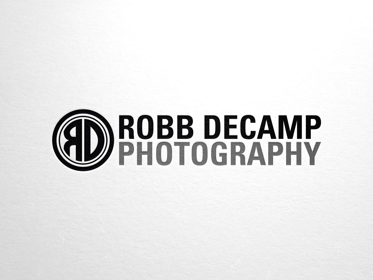 Robb DeCamp Photography Branding