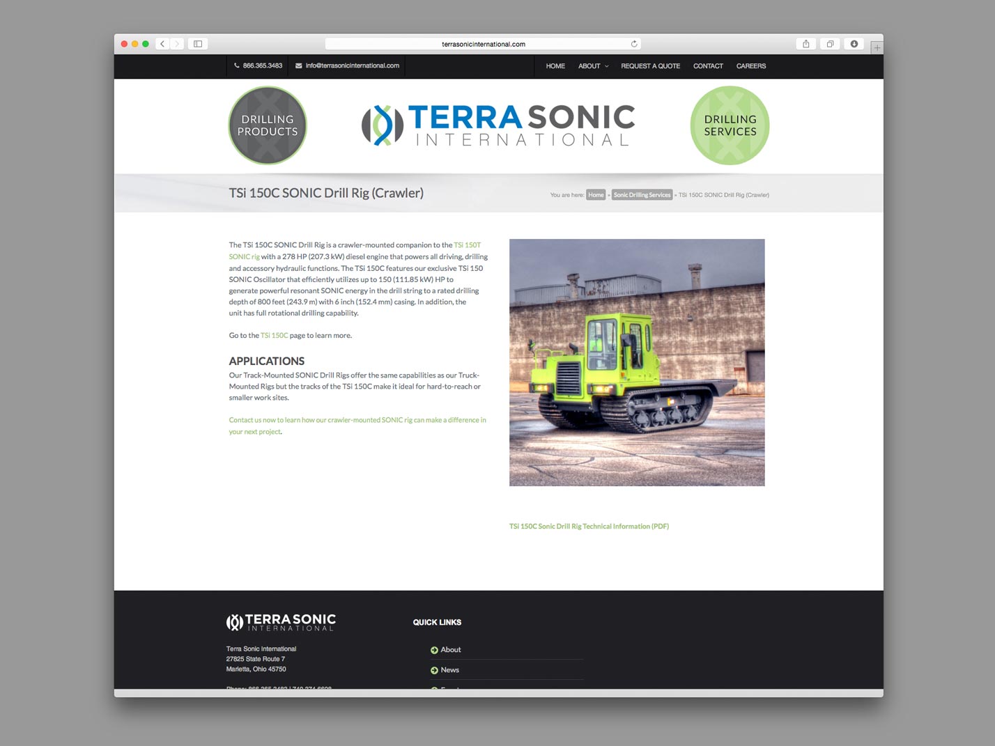 Terra Sonic International Website
