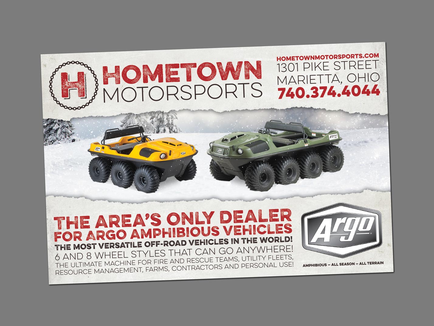 Hometown Motorsports Ads