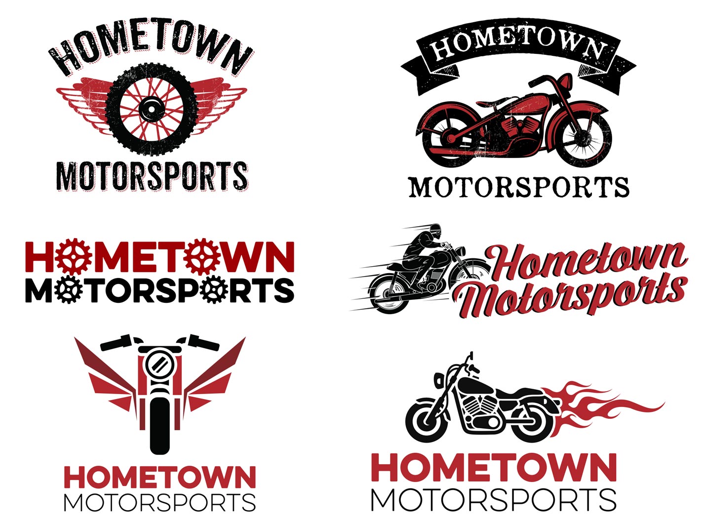 Hometown Motorsports Logo