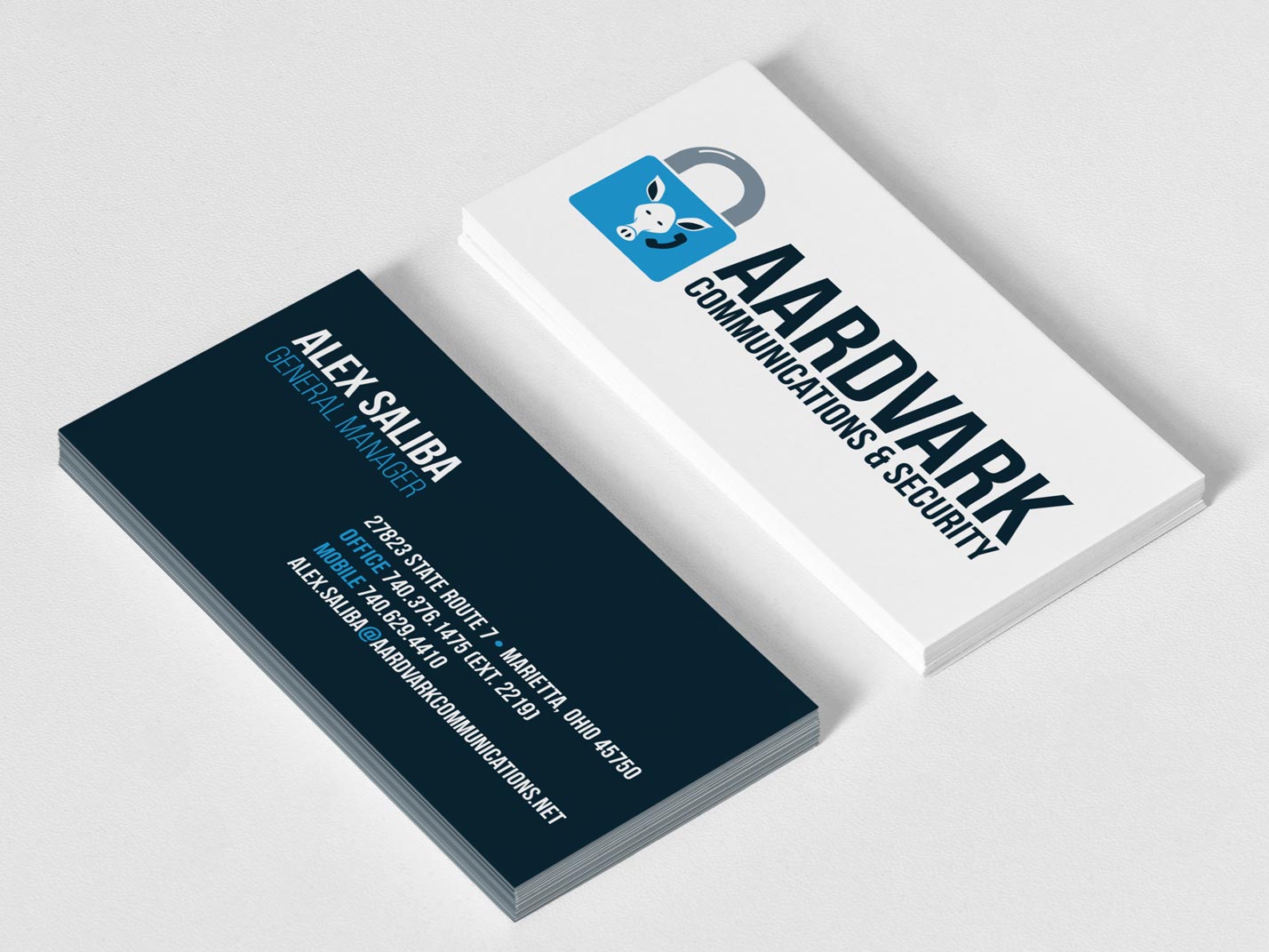 Aardvark Communications & Security Branding