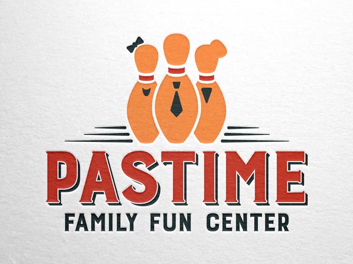 Pastime Family Fun Center Branding