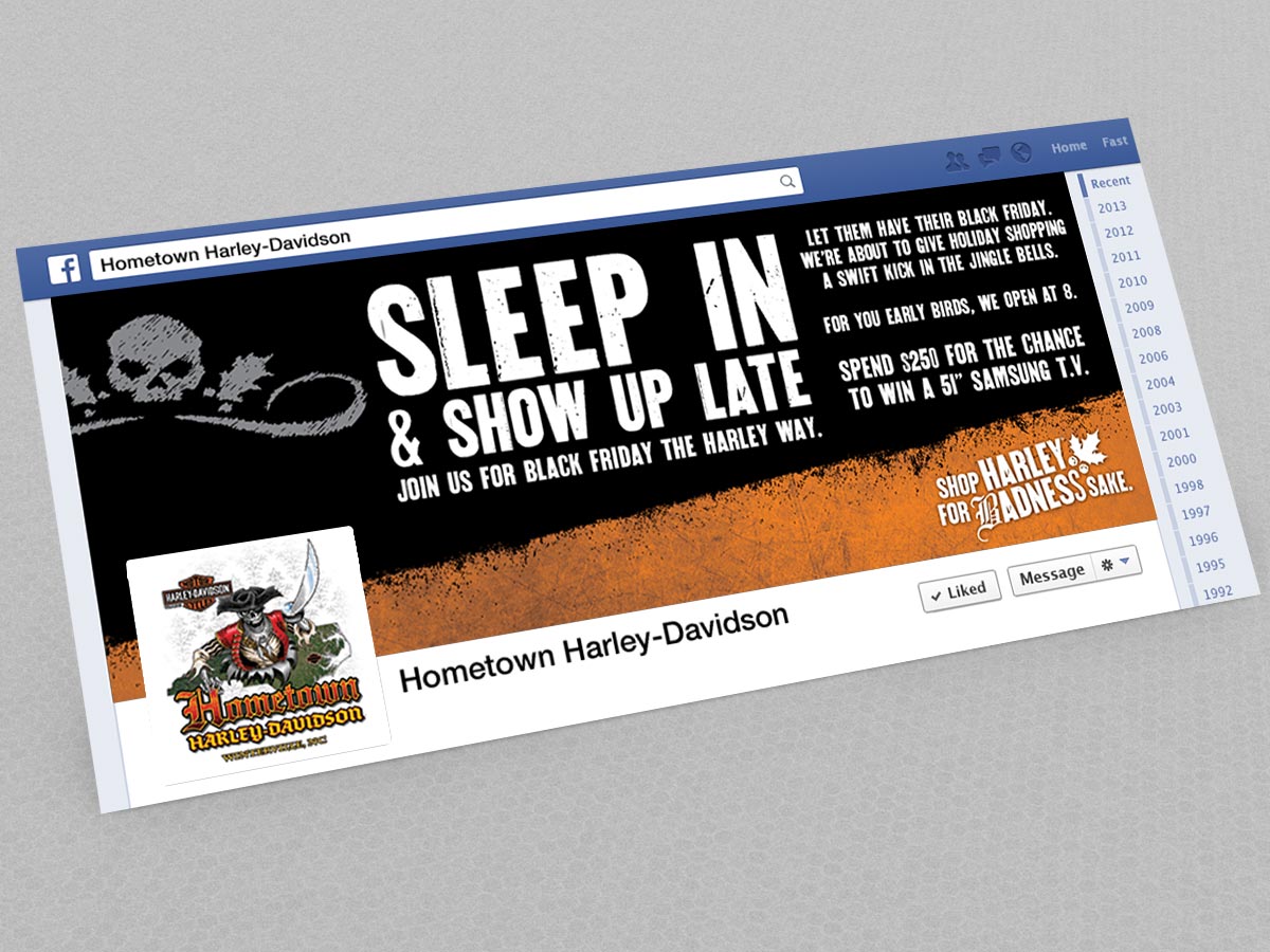 Hometown Harley-Davidson Branding