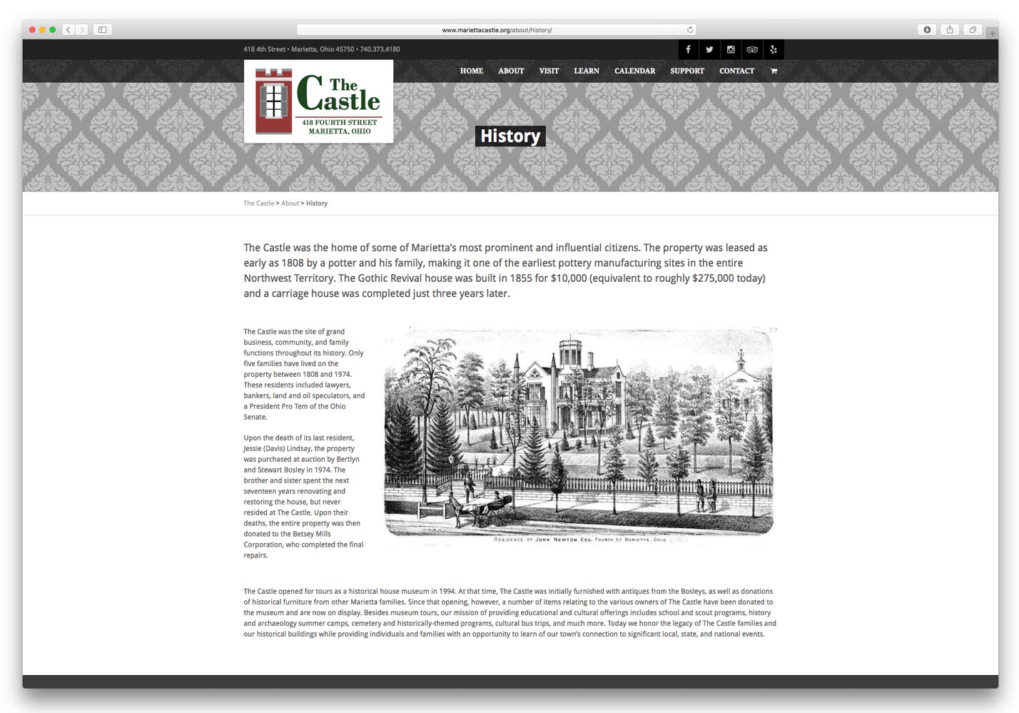 The Castle Website