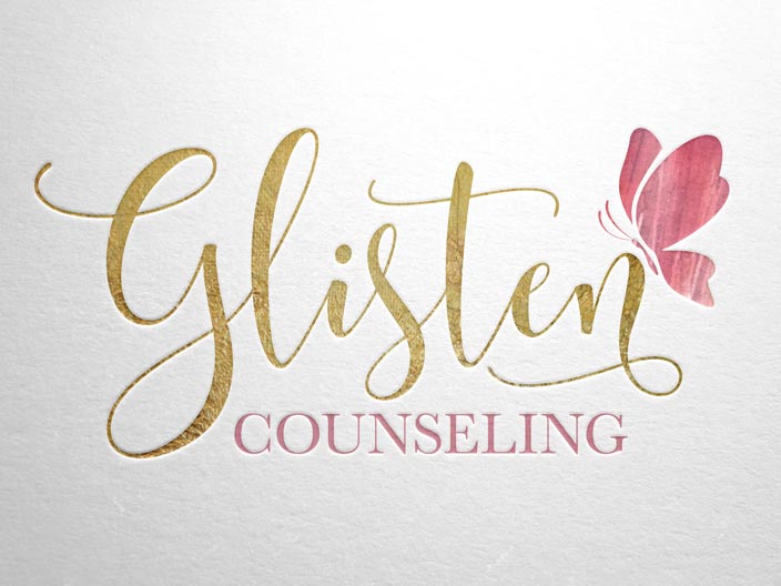 Glisten Counseling Logo & Website Updates
