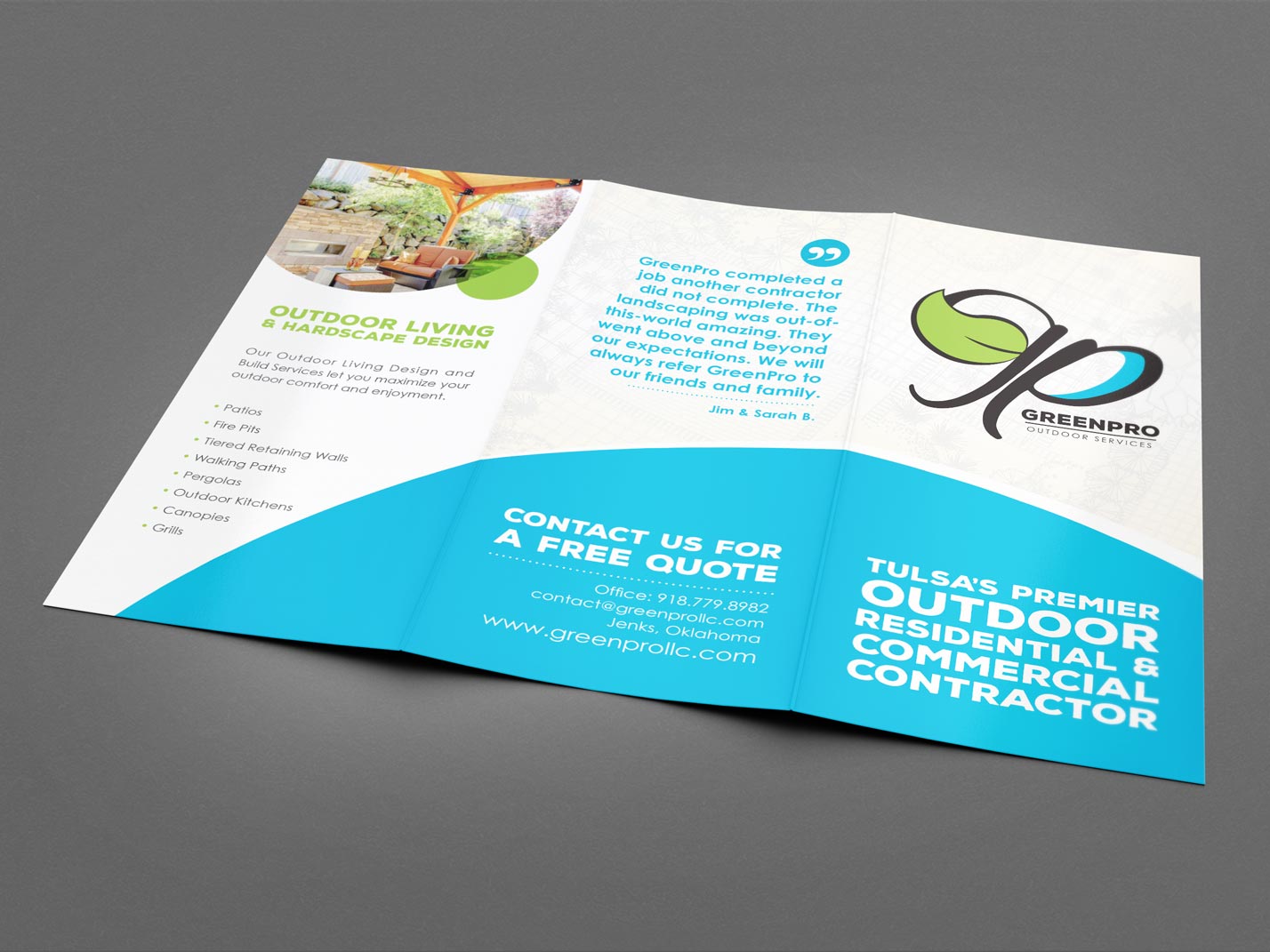 GreenPro Outdoor Services Brochure